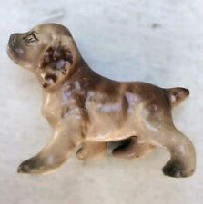 Vintage Japan Cocker Spaniel Springer Retriever Dog Porcelain Miniature Ceramic picture