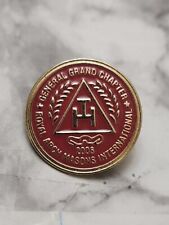 General Grand Chapter Royal Arch Masons  Pin Gold tone International 2006 picture