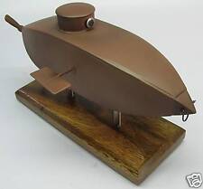USS Holland SS-1 Submarine Mahogany Wood Model Large picture