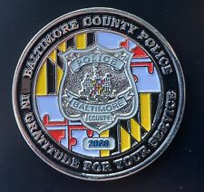 Baltimore County Maryland Police COVID Challenge Coin 2020 picture