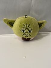 Star Wars Yoda Plush Hallmark Fluffballs Disney Ornament Lucas Films Stuffed Toy picture