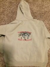 US Army Blackfoot Troop Logo Light Brown Hoodie Men's Xtra Large GUC Authentic picture