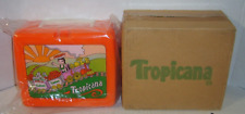 Vintage Tropicana Advertising Premium Plastic Lunch Box with Thermos BRAND NEW picture