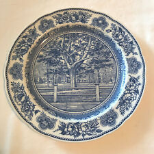 Yale University Rare Wedgwood 1931 Commem. Plate - Yale College Fence & Campus picture