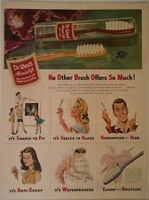 1945     DR. Wests Miracle Tuft  The only brush with 