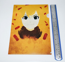 RWBY Volume 2 Pre-order bonus Toranoana Exclusive Yang A4 Plastic folder Japan picture