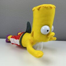 2019 Bart Simpson The Shark 16.5” Swimming Plush Toy The Simpsons Toy Factory picture