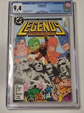 Legends #3 CGC 9.4 1st Appearance of THE NEW SUICIDE SQUAD 1987 Harley Quinn picture