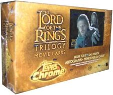 Lord of the Rings Trilogy Chrome Topps 2004 Auto Autograph Card Selection picture