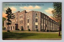 Durham NC-North Carolina, Gymnasium And Indoor Stadium Souvenir Vintage Postcard picture