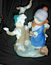 Vintage Fantastic Lladro “Winter Frost” 5287 Retired 2007 Mint  😃😊😉 picture