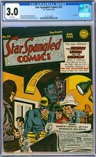 Star Spangled Comics #23 D.C. Comics 1943 CGC 3.0 Good/Very Good picture