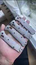 1 Pair Custom Made Titanium Alloy Handle Scales for Benchmade Bugout 535 Knives picture