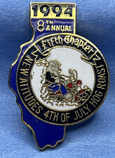 1994 8th ANNUAL FIFTH CHAPTER NEW ATTITUDES  HOG ROAST PIN picture