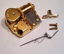Sankyo 18 Note Music Box Movement With Reuge Wire Stopper-