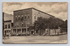 c1912 Street View McKinnon House Cadillac Michigan MI CJ Shoff & Son Postcard picture