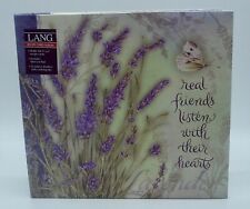 Lang Recipe Card Album - 3 Ring Binder with 12 Subject Dividers - Lavender Theme picture