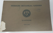1935 Missouri Botanical Garden Illustrated Fold Out Map Photos Booklet picture