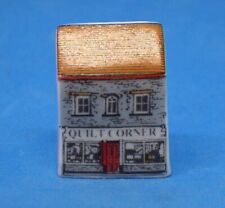 Birchcroft Miniature House Shaped Thimble -- Quilt Corner picture