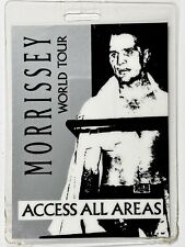 Morrissey Ticket Pass The Smiths Original Vintage AAA Laminate Boxer Tour 1995 picture