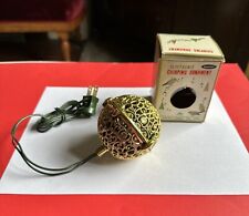 Vintage Kreations Gold Electronic Chirping Ornament Made in Taiwan Tested Works picture