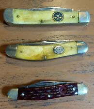 Lot Of 3 Knives Case XX, Zwilling JA Henckels, & A Moore Maker PLEASE READ picture
