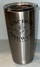 Anchor Brewing Co Beer San Francisco Yeti 20oz Silver Tumbler picture