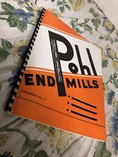 Pohl End Mills Catalogue No. 7  1959 picture