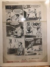 Dennis Ellefson Hot Rod Cartoon Page 44 January 71 full story six panels picture