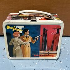 Vintage Tin Lunch Box The Secret Agent 1968 Thermos picture