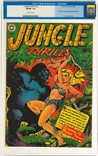 Jungle Thrills 16 CGC 7.0 LB Cole HEADLIGHTS 1952 Star 1-Shot GGA Gorilla POP VF picture