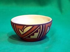 Zuni Pueblo Polychrome Miniature Bowl by Priscilla Peynetsa - Beautiful picture