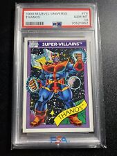 1990 Marvel Universe Thanos #79 PSA 10 GEM MINT picture