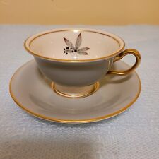 USA Castleton China Woodmere Tea Coffee Cup Saucer Set Vintage  picture