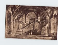 Postcard Banqueting Hall Stokesay Castle England picture