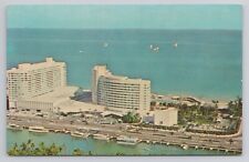 Postcard The Fontainebleau Hotel Cabana And Yacht Club Florida picture