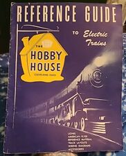 Hobby House Cleveland Ohio 1952 Catalog Reference Guide Electric Trains Lionel picture