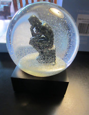 Cool Snow Globes The Thinker Statue Sculpture Snow Globe Auguste Rodin NIB picture