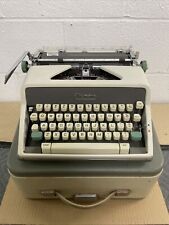 Nice Vintage OLYMPIA “De Luxe” Typewriter *With Travel Case picture