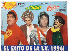 Vtg 1994 Chavo del 8-Chapulin Colorado Ultra Figus Argentina Sticker Album Read picture