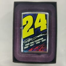 Zippo Windproof lighter, Nascar Jeff Gordon Four time Campion, New in Box picture