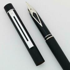 Sheaffer TARGA 1002S Slim Fountain Pen - Matte Black, Fine Steel Nib (New in Box picture