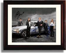 8x10 Framed Mentalist Autograph Promo Print - Cast Signed picture