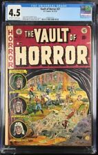 Vault of Horror 27 CGC 4.5 Johnny Craig Cover Pre-Code Horror 1952 picture