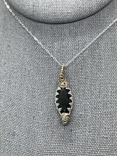 3.80 CT Faceted Moldavite Necklace picture