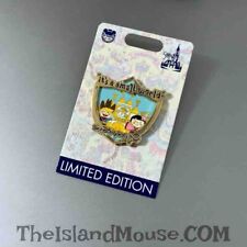 Rare Disney LE 2000 WDW Small World Attraction Crests Pin (N1:145015) picture
