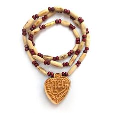 Original Tulsi Beads with Radha Name Locket, 22 Inch, from Vrindavan picture