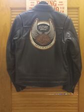 harley davidson jacket leather Small-New picture