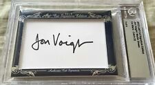 Jon Voight Martin Sheen 2012 Leaf Cut Signature autograph signed autographed 3/4 picture