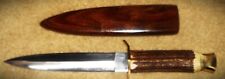F.S TROOPER FIGHTING DAGGER WITH STAG HANDLE picture